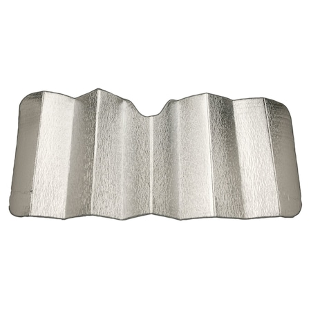 Custom Accessories 67 in. L X 27 in. W Silver Foldable Sun Shade 114810A